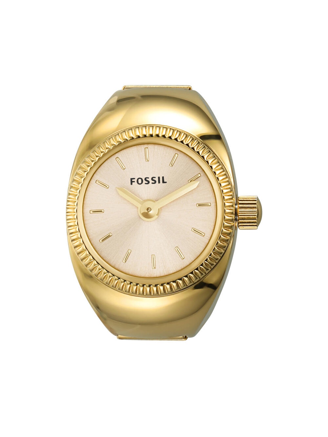 

Fossil Women Bracelet Style Straps Analogue Watch Ring ES5246, Gold