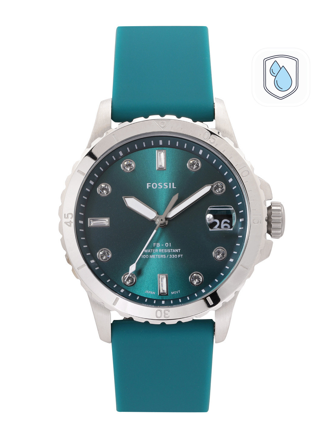 

Fossil Women Analogue Watch ES5287, Green