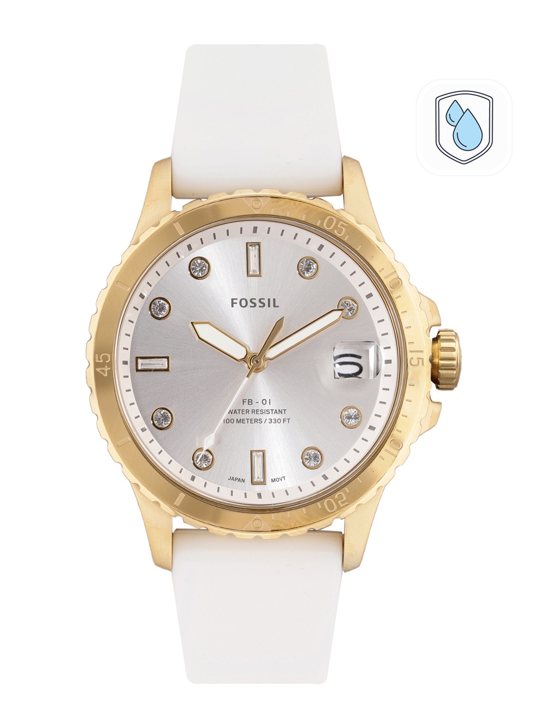

Fossil Women Analogue Watch ES5286, Silver