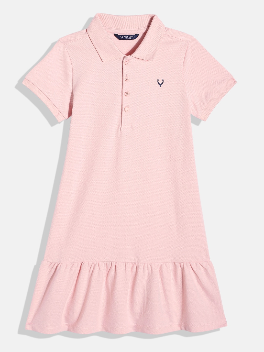 

Allen Solly Junior Girls T-shirt Dress, Pink