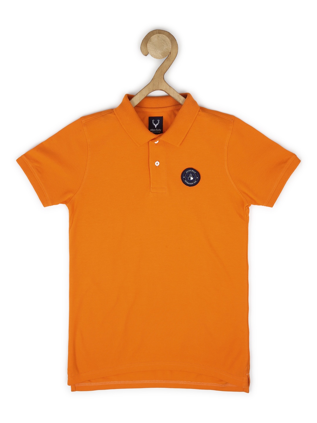 

Allen Solly Junior Boys Polo Collar Pure Cotton T-shirt, Orange