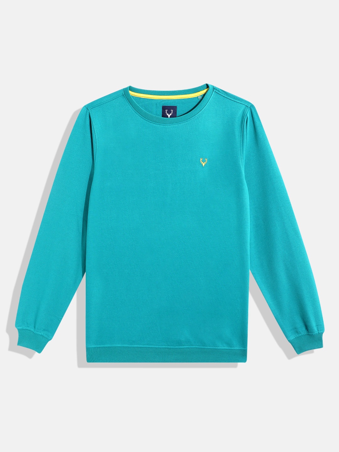 

Allen Solly Junior Boys Round Neck Sweatshirt, Teal