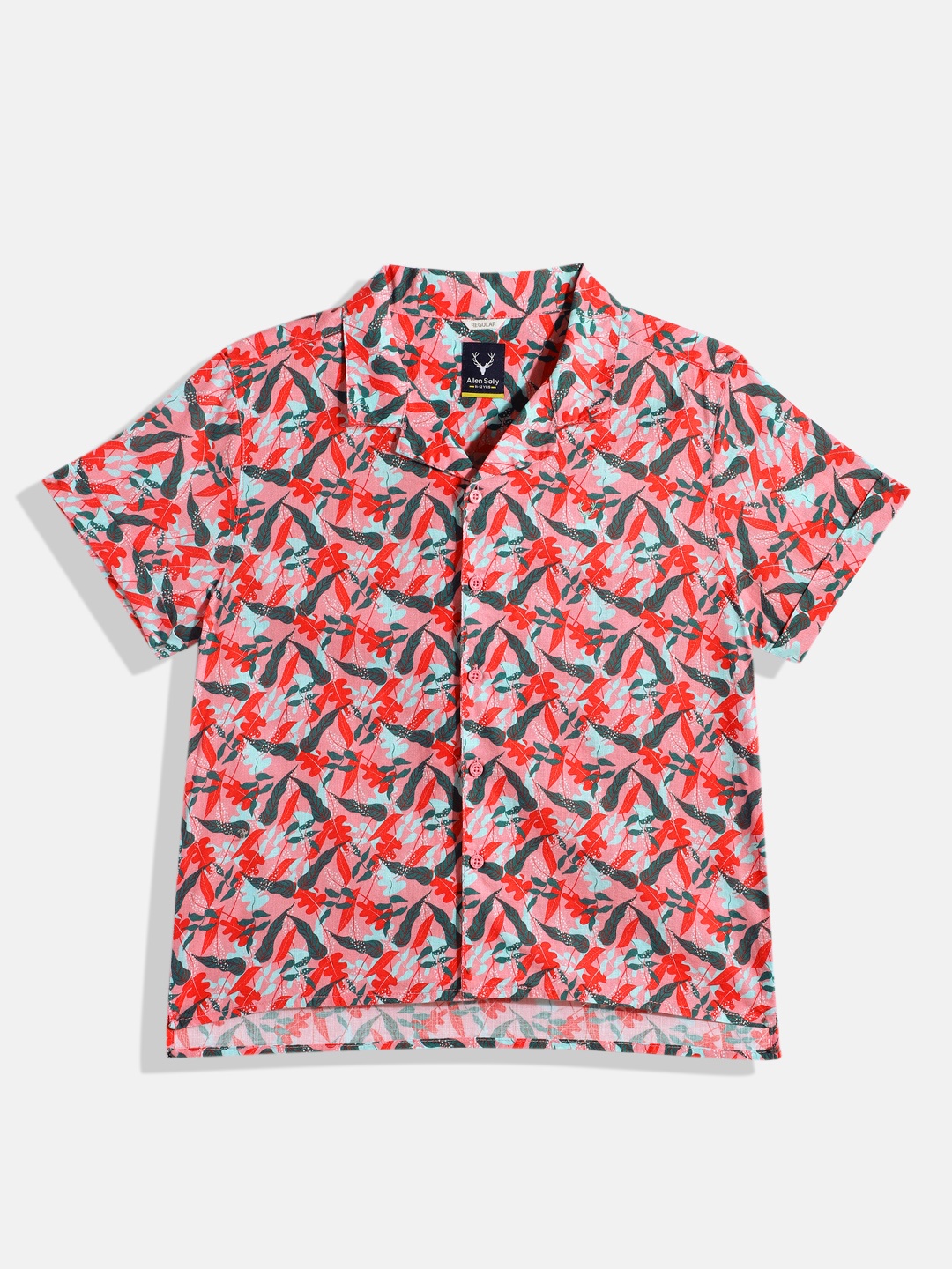 

Allen Solly Junior Boys Printed Pure Cotton Casual Shirt, Multi