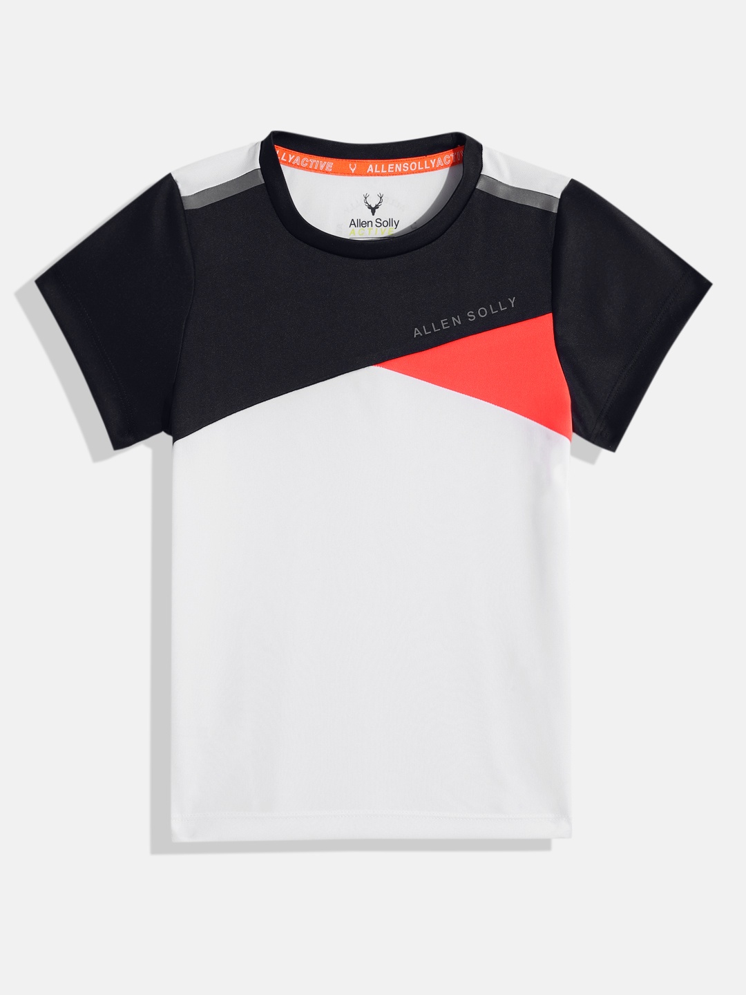 

Allen Solly Junior Boys Colourblocked T-shirt, White