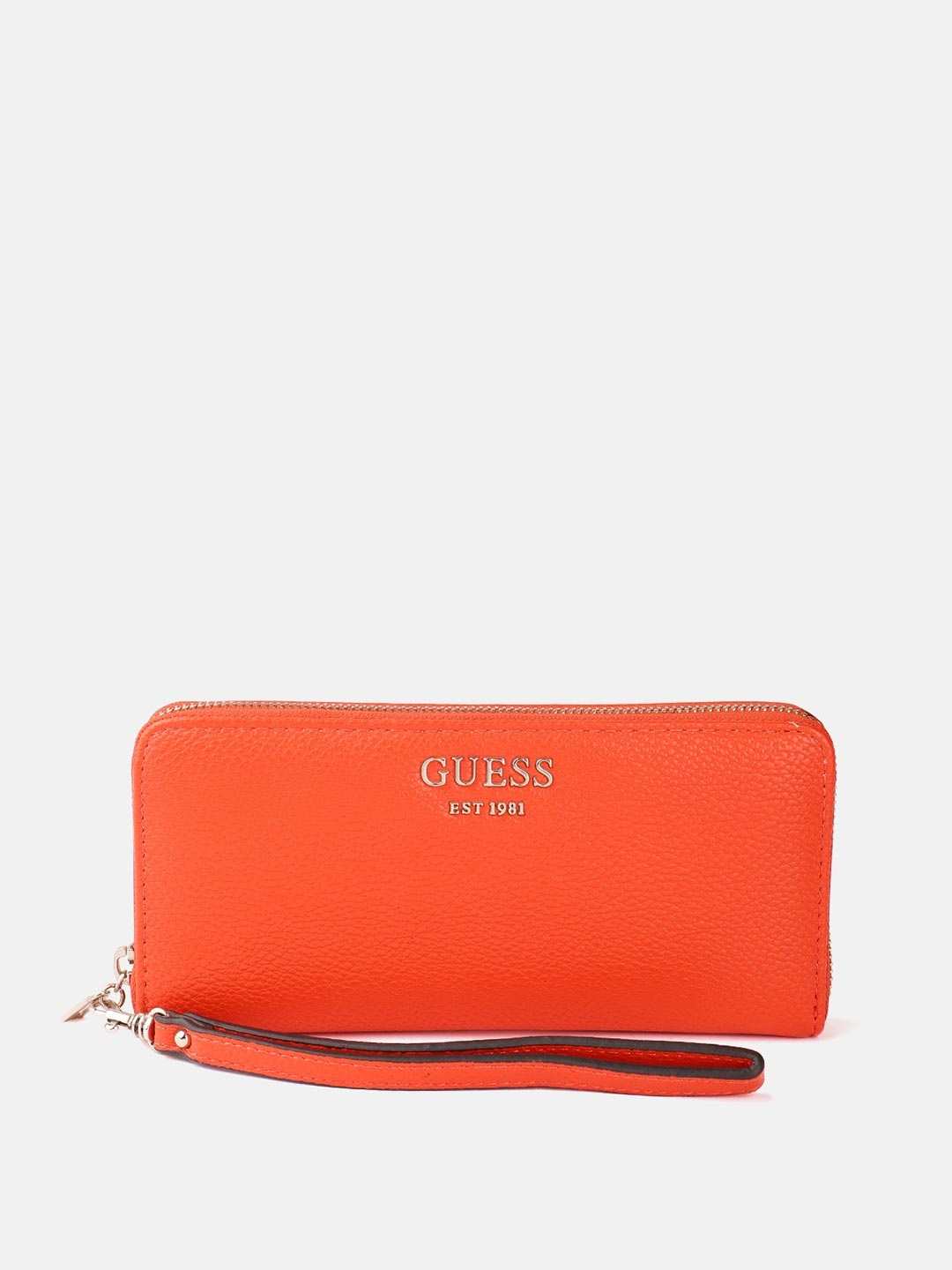 

GUESS Women Zip Around Wallet, Orange