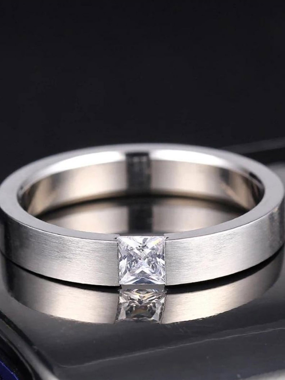 

SALTY Stainless Steel Ring, Silver