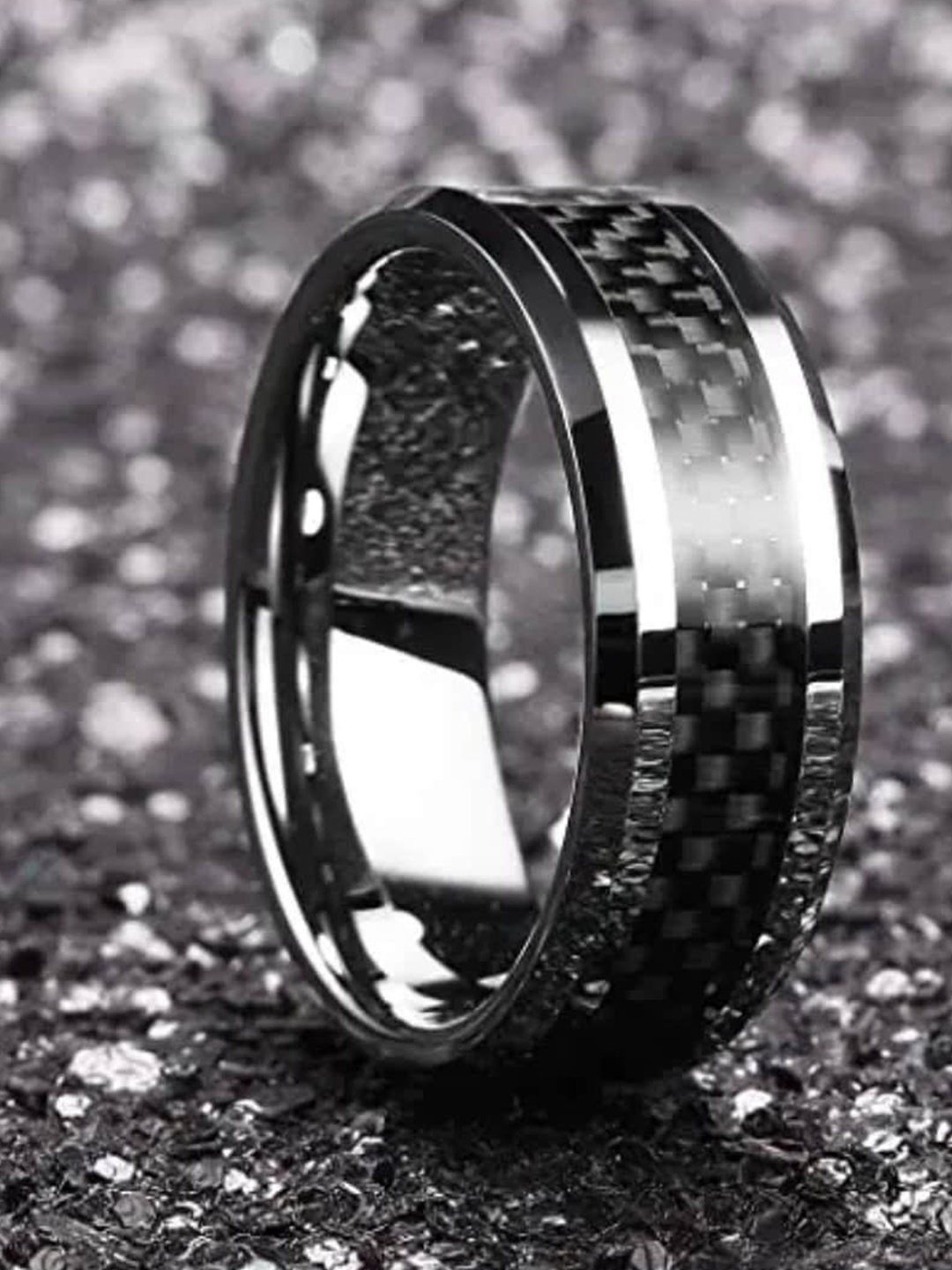 

SALTY Alpha - Astor Stainless Steel Ring, Silver