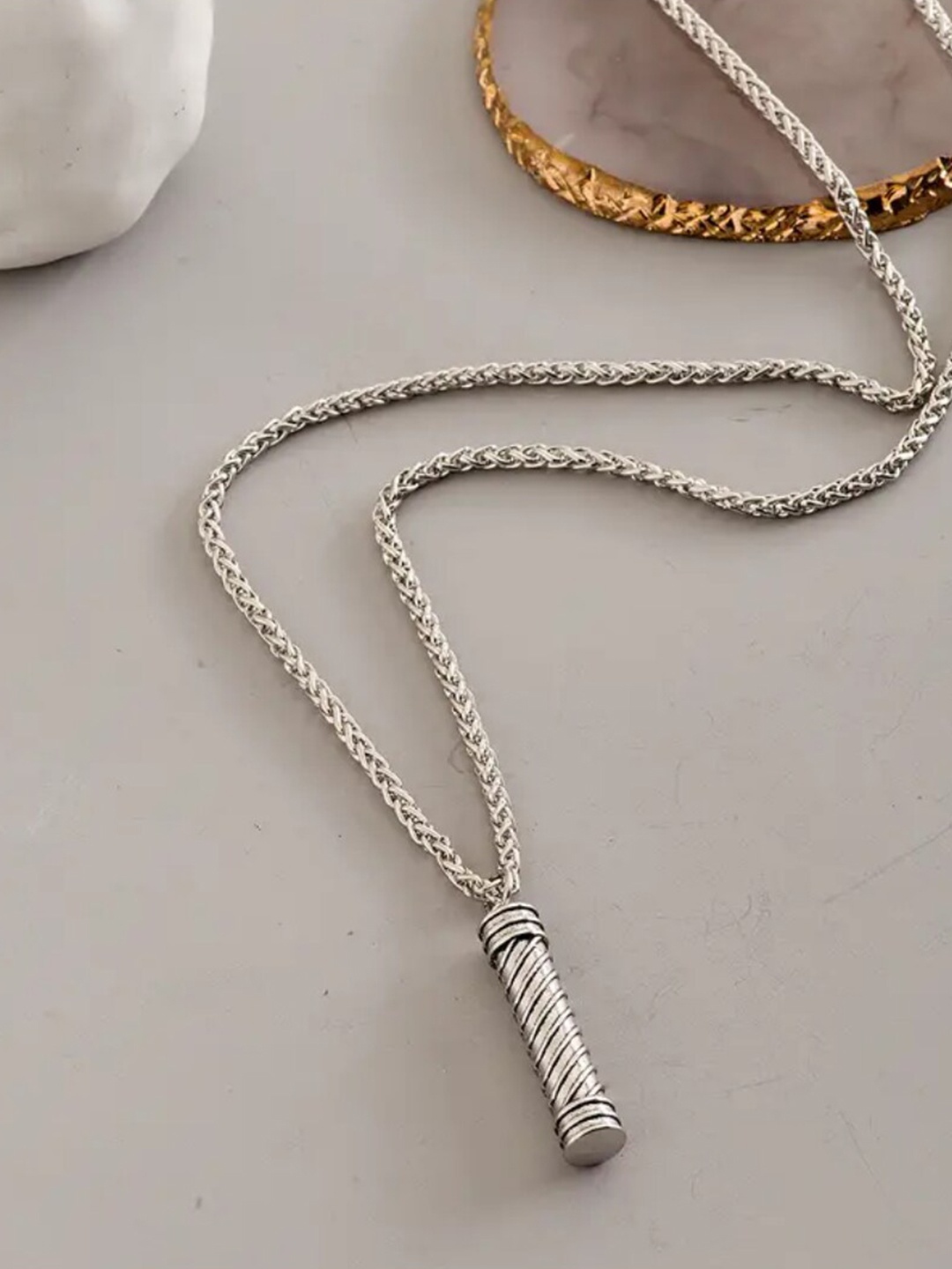 

SALTY Men Minimal Chain, Silver