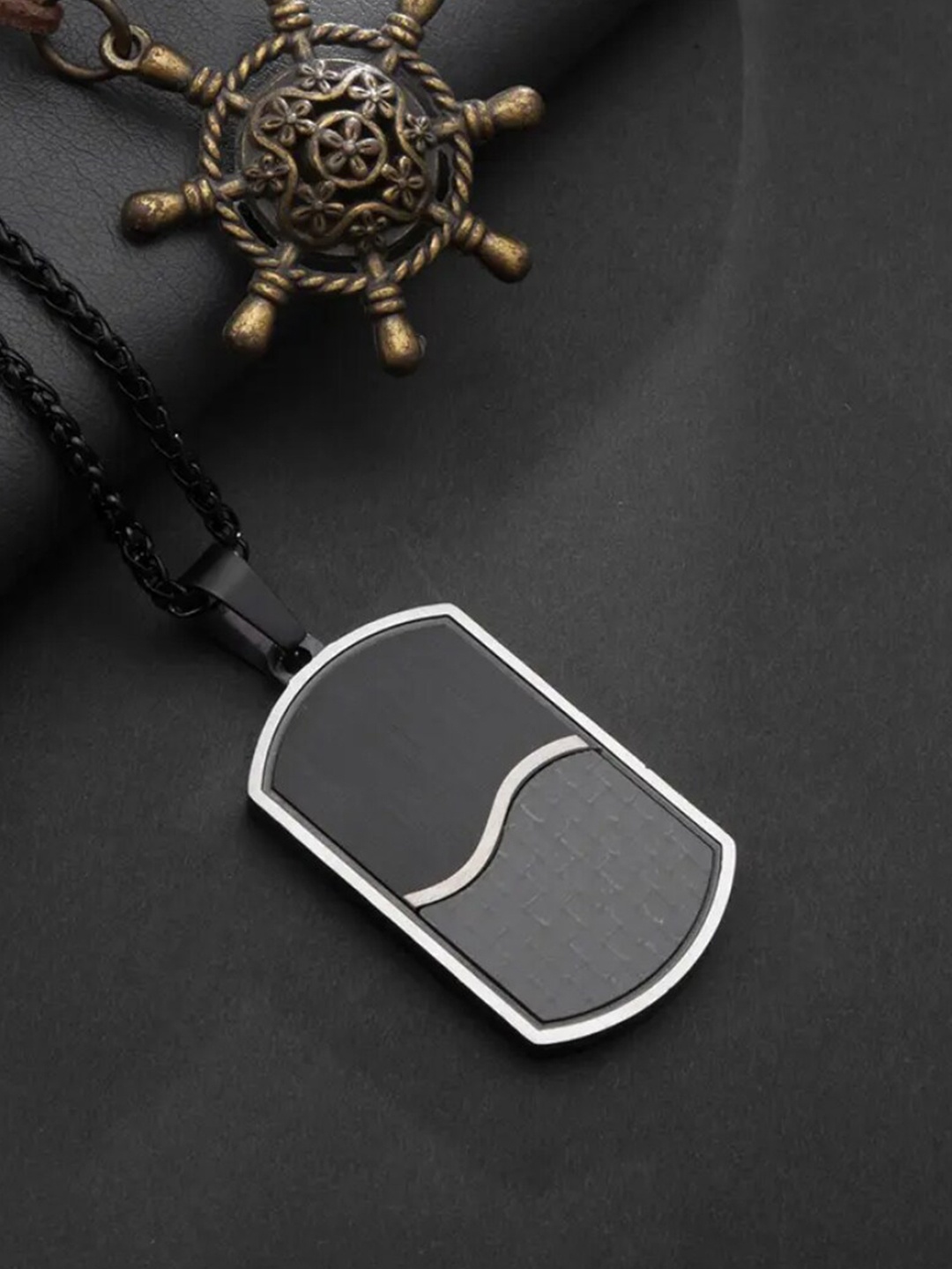 

SALTY Men Stainless Steel Minimal Chain, Silver