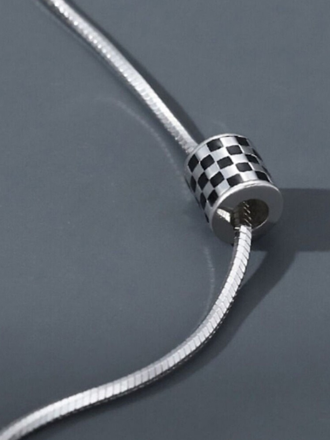

SALTY Men Stainless Steel Chain, Silver