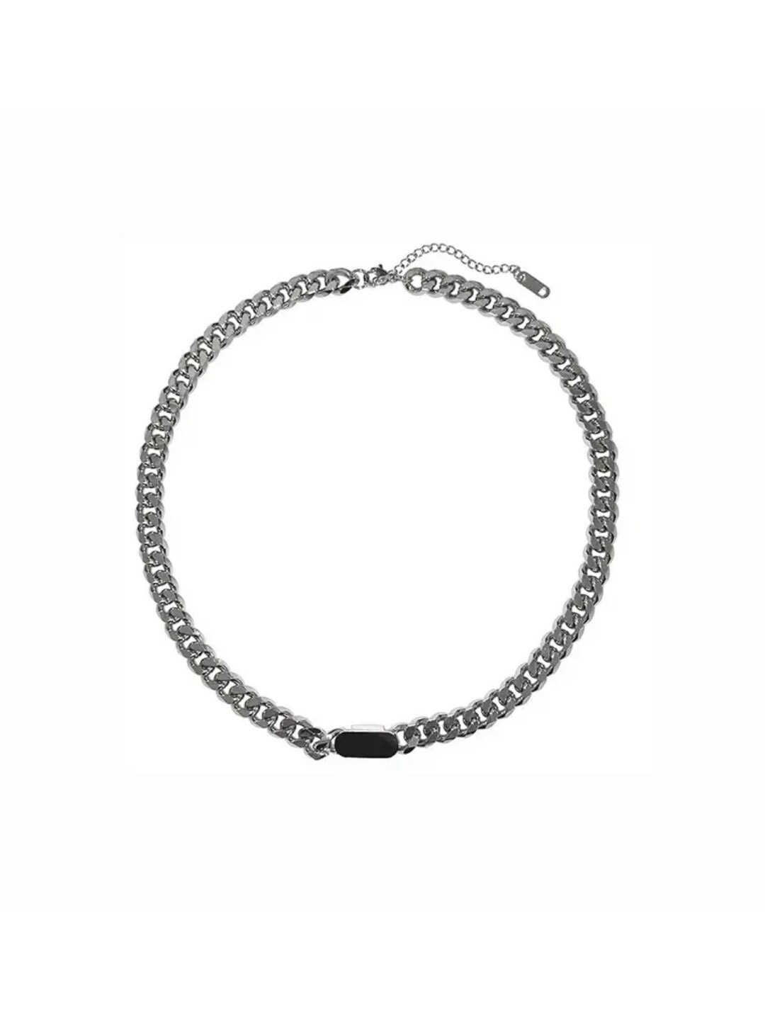 

SALTY Men Silver-Plated Froussard Minimal Chain