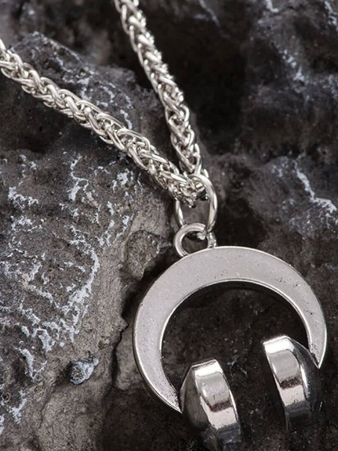 

SALTY Men Stainless Steel Minimal Chain, Silver