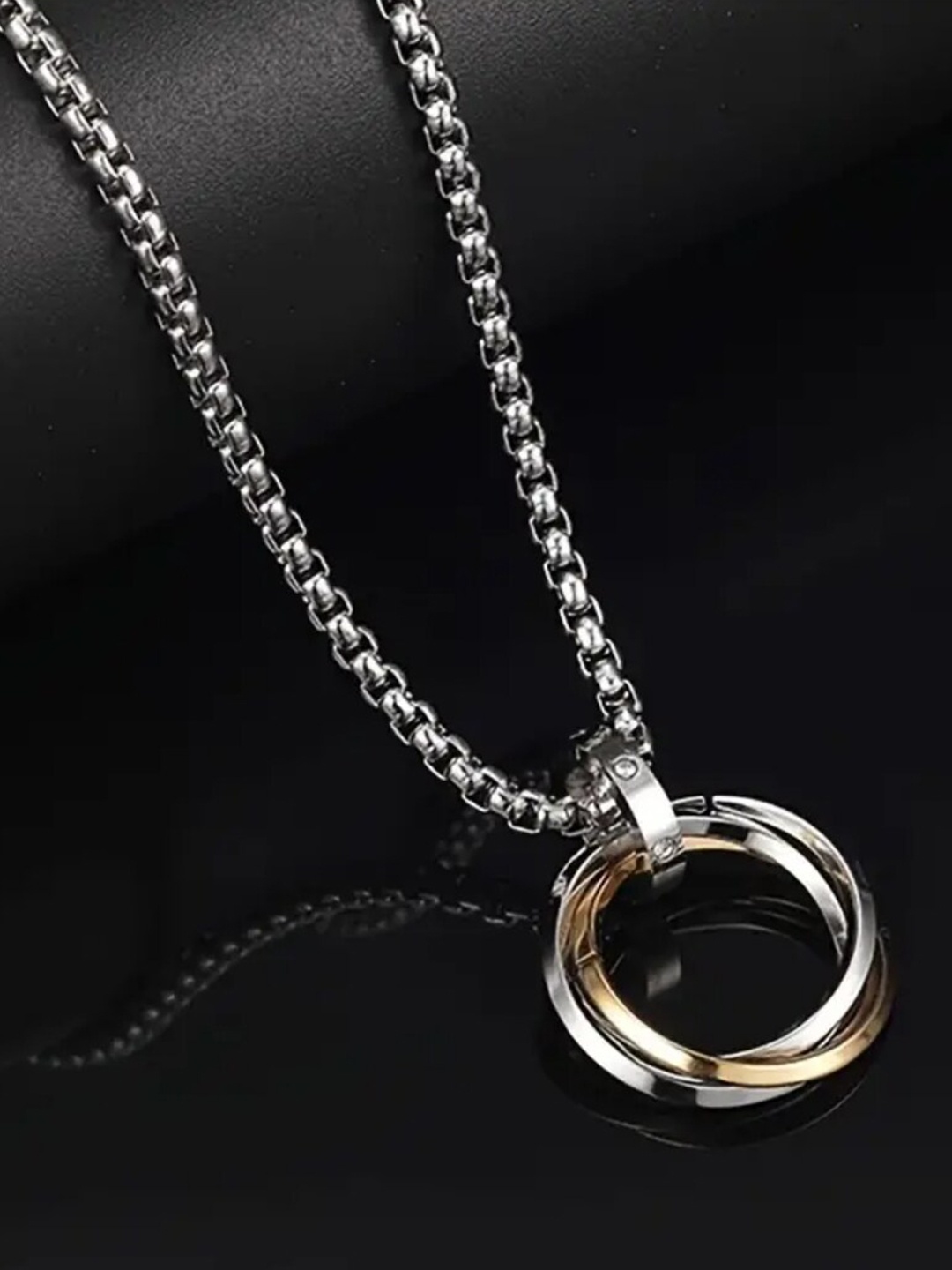 

SALTY Men Stainless Steel Minimal Chain, Silver