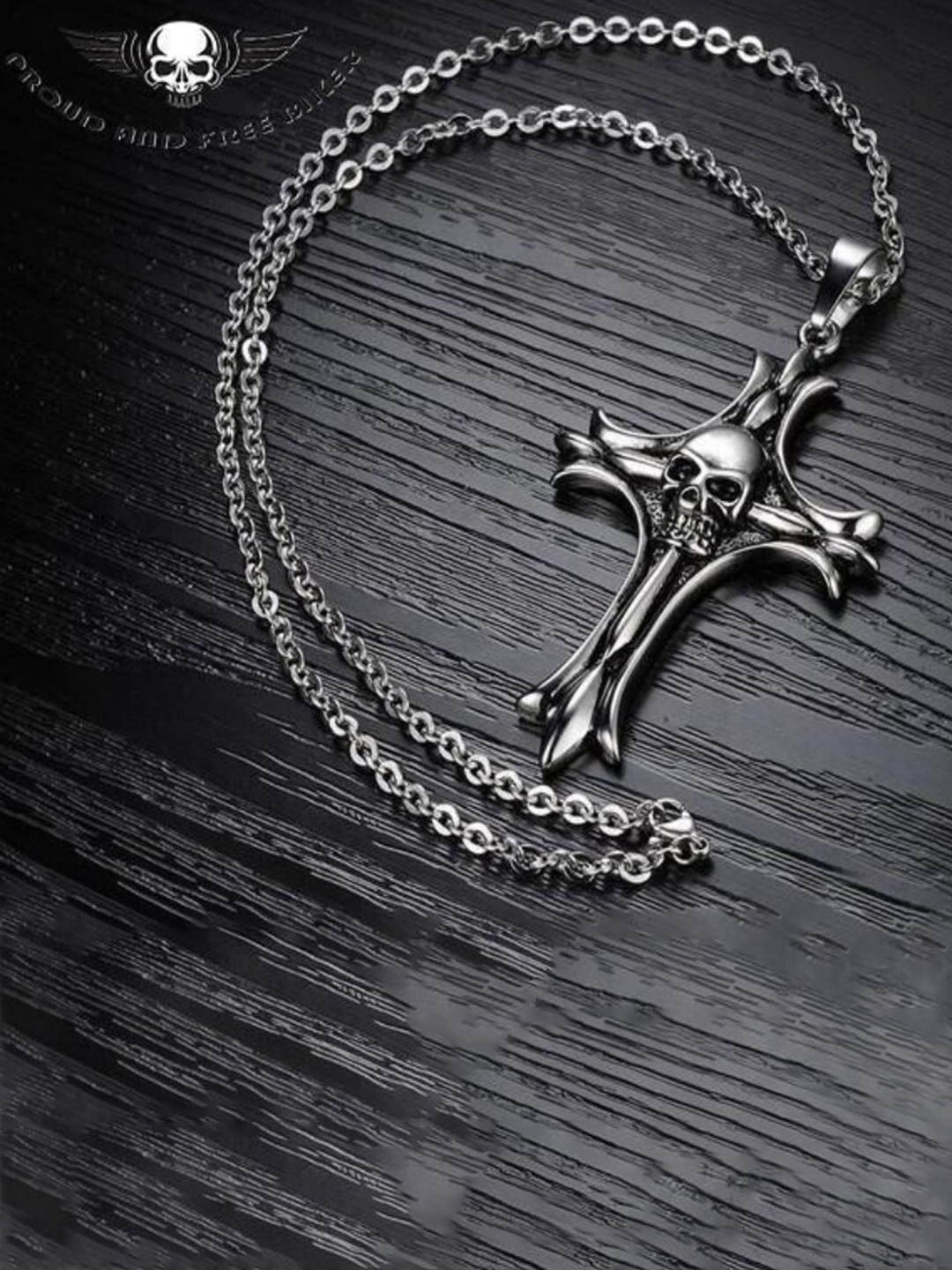 

SALTY Men Stainless Steel Minimal Chain, Silver