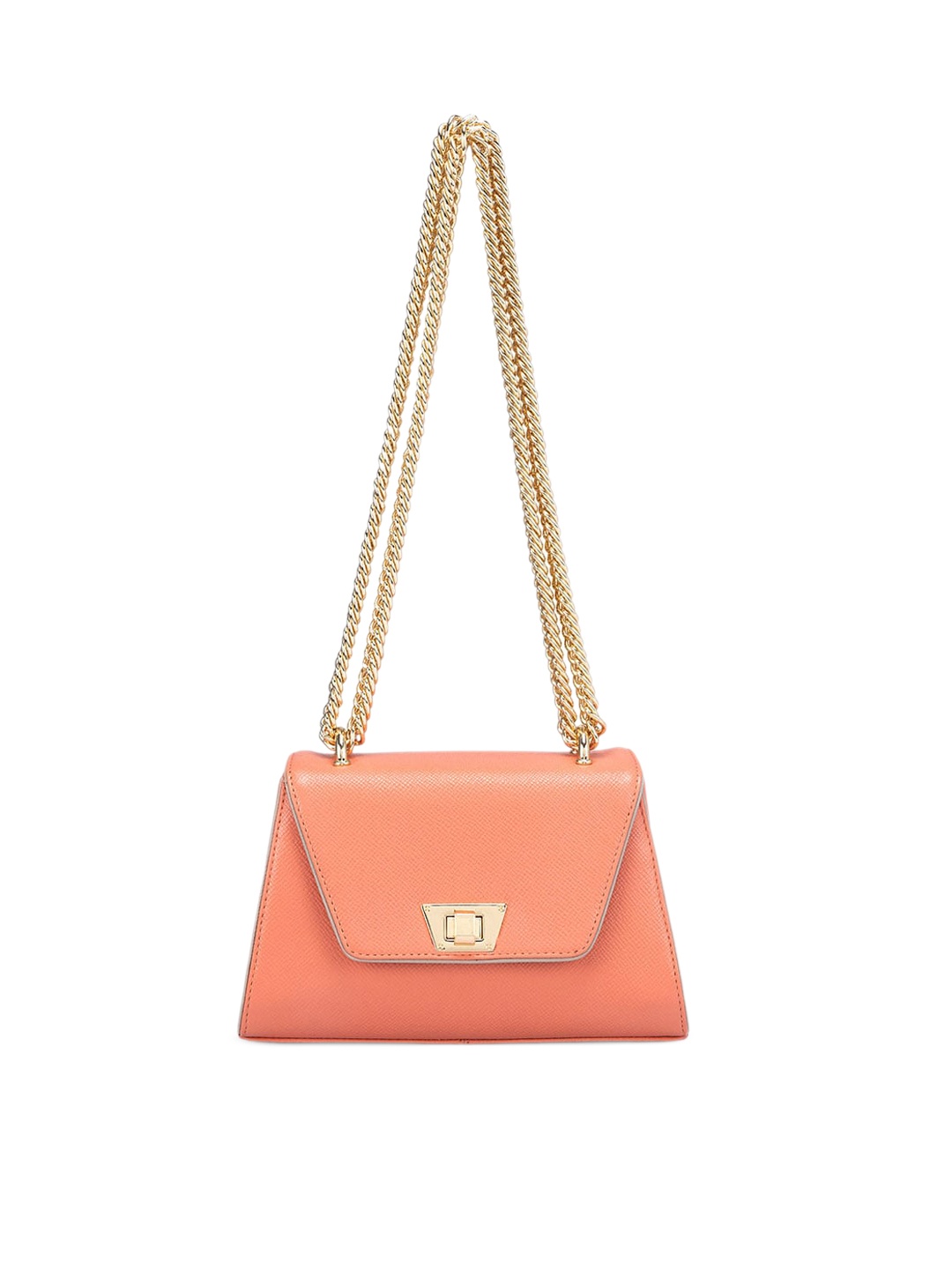 

Da Milano Leather Bucket Sling Bag, Pink