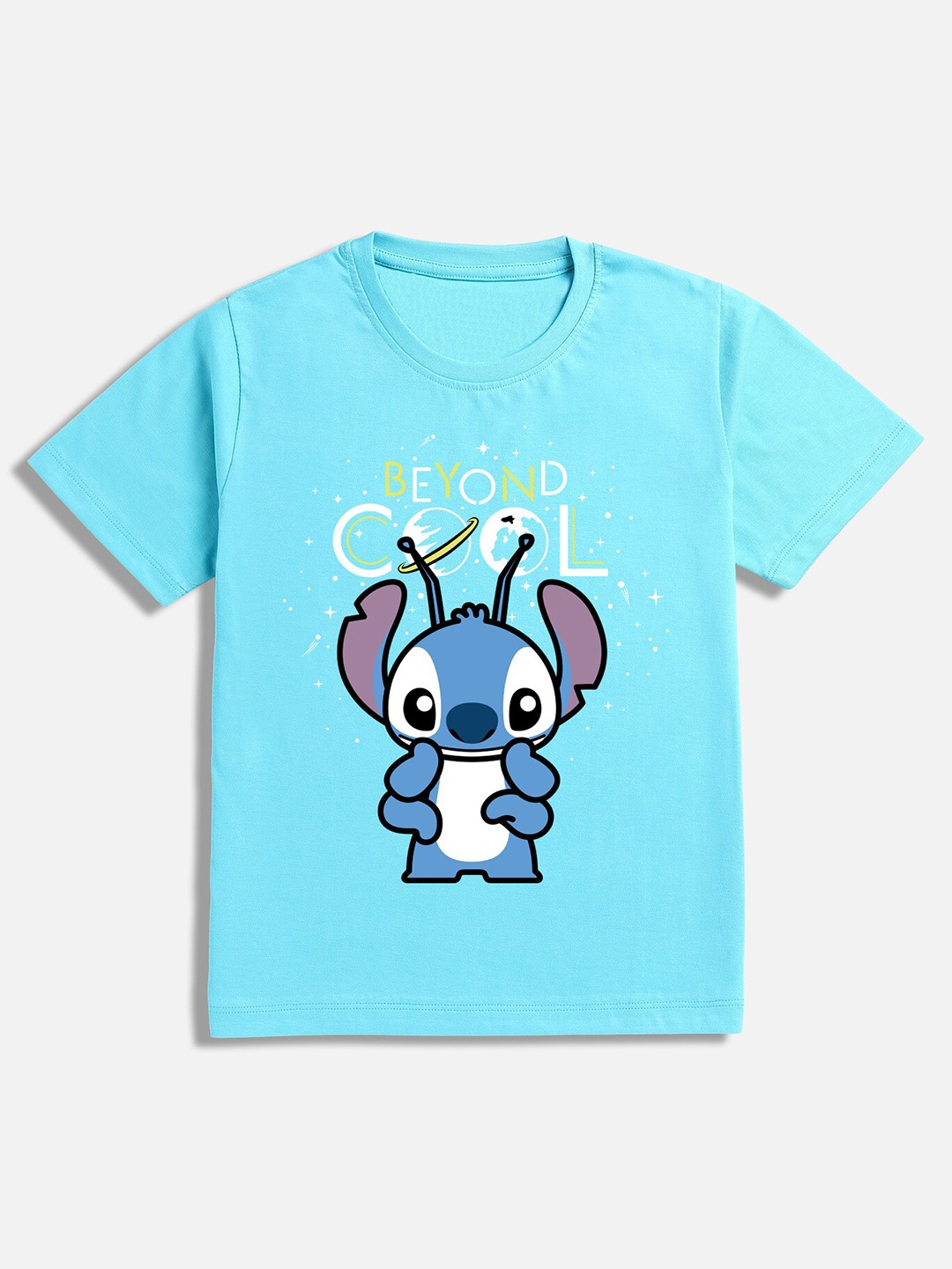 

BAESD Boys Disney Graphic Printed Cotton T-shirt, Blue