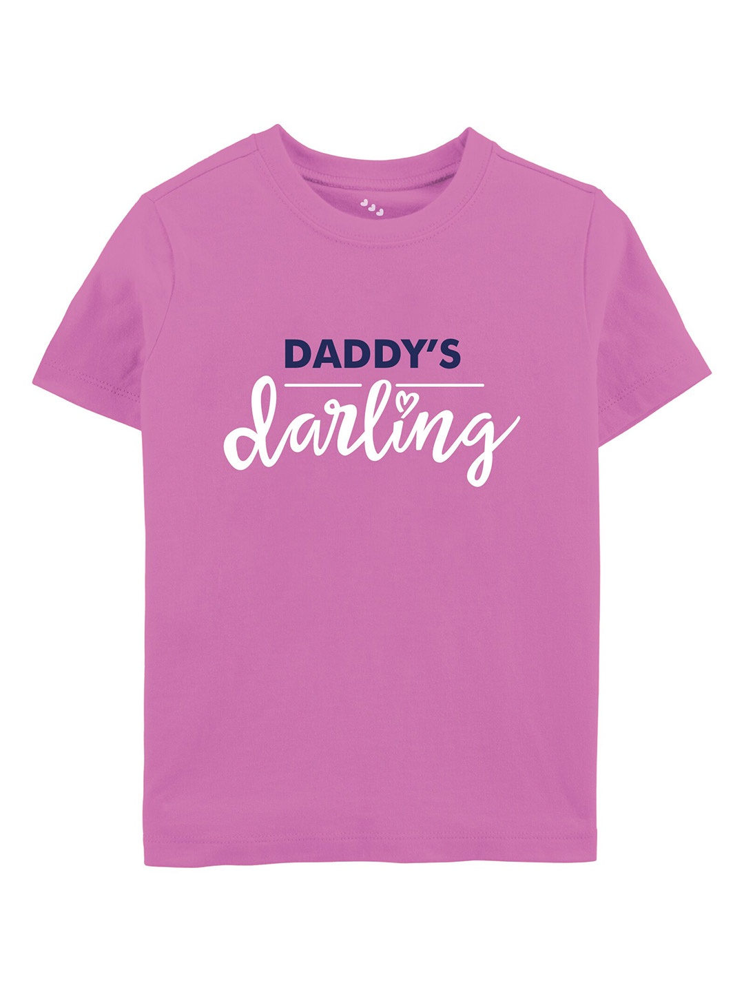

Zeezeezoo Kids Typography Printed Pure Cotton T-Shirt, Pink