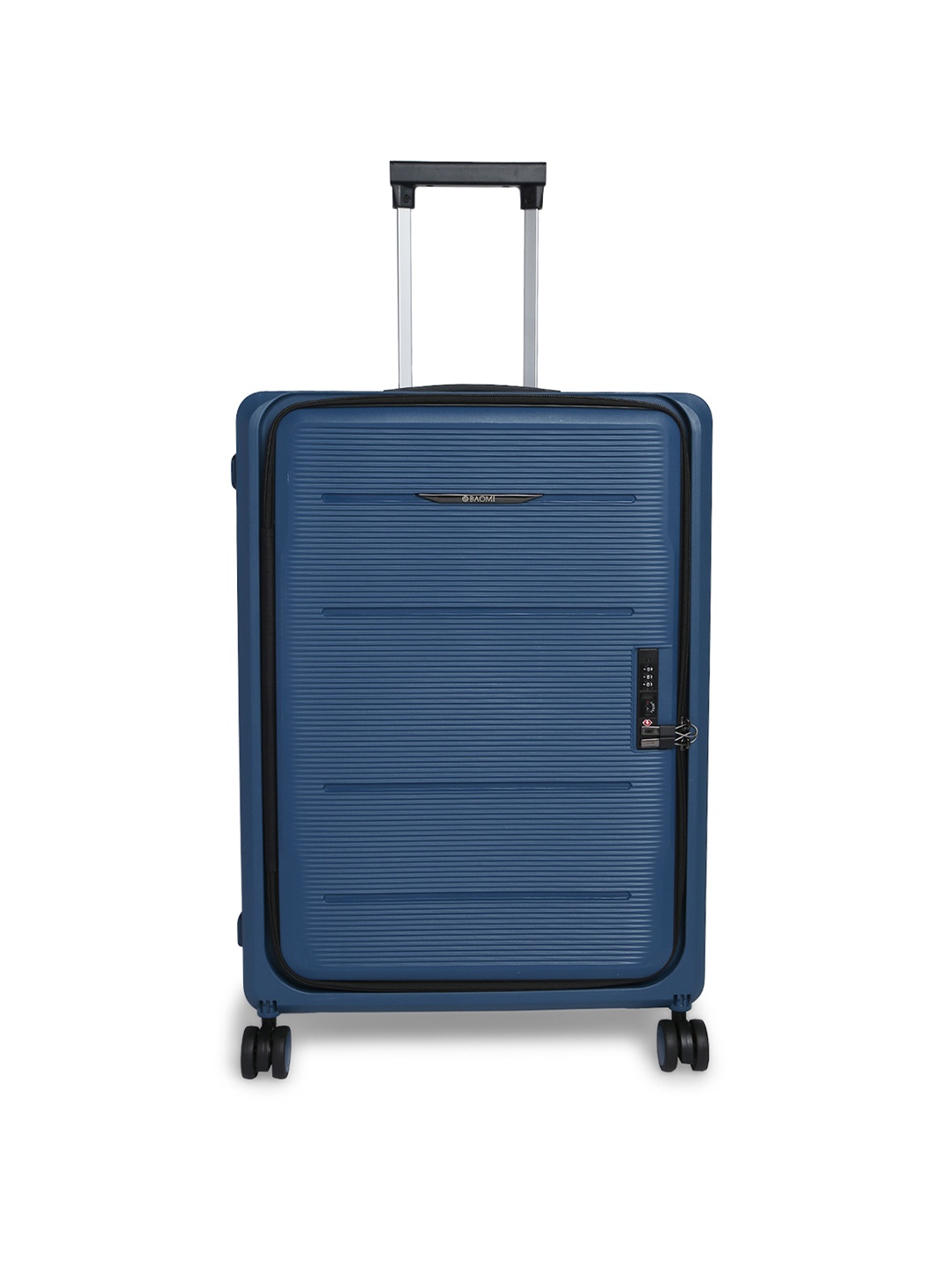 

BAOMI Pastel Dreams Hard Medium Trolley Suitcase 24", Blue
