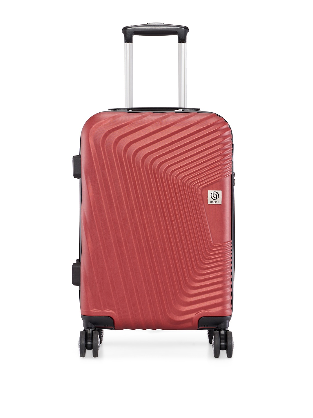 

BAOMI RETRO ROAM Range Red 22" Cabin Hard Trolley Bag