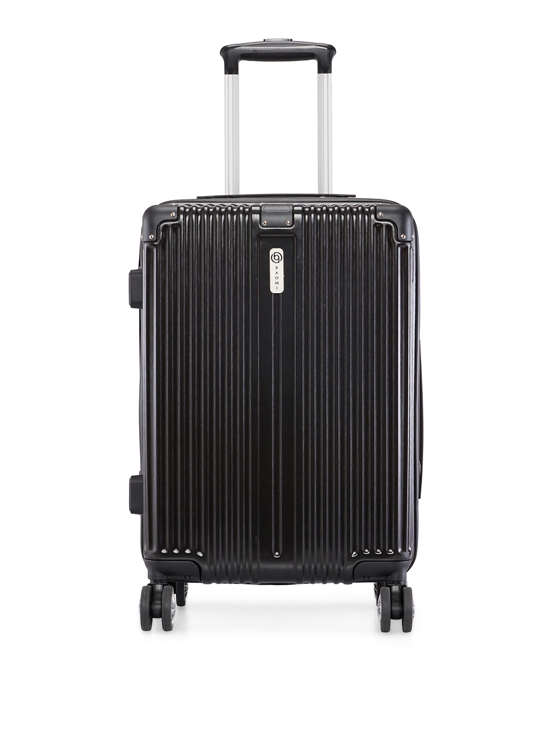 

BAOMI SOLID GOLD Range Black 22" Cabin Hard Trolley Bag