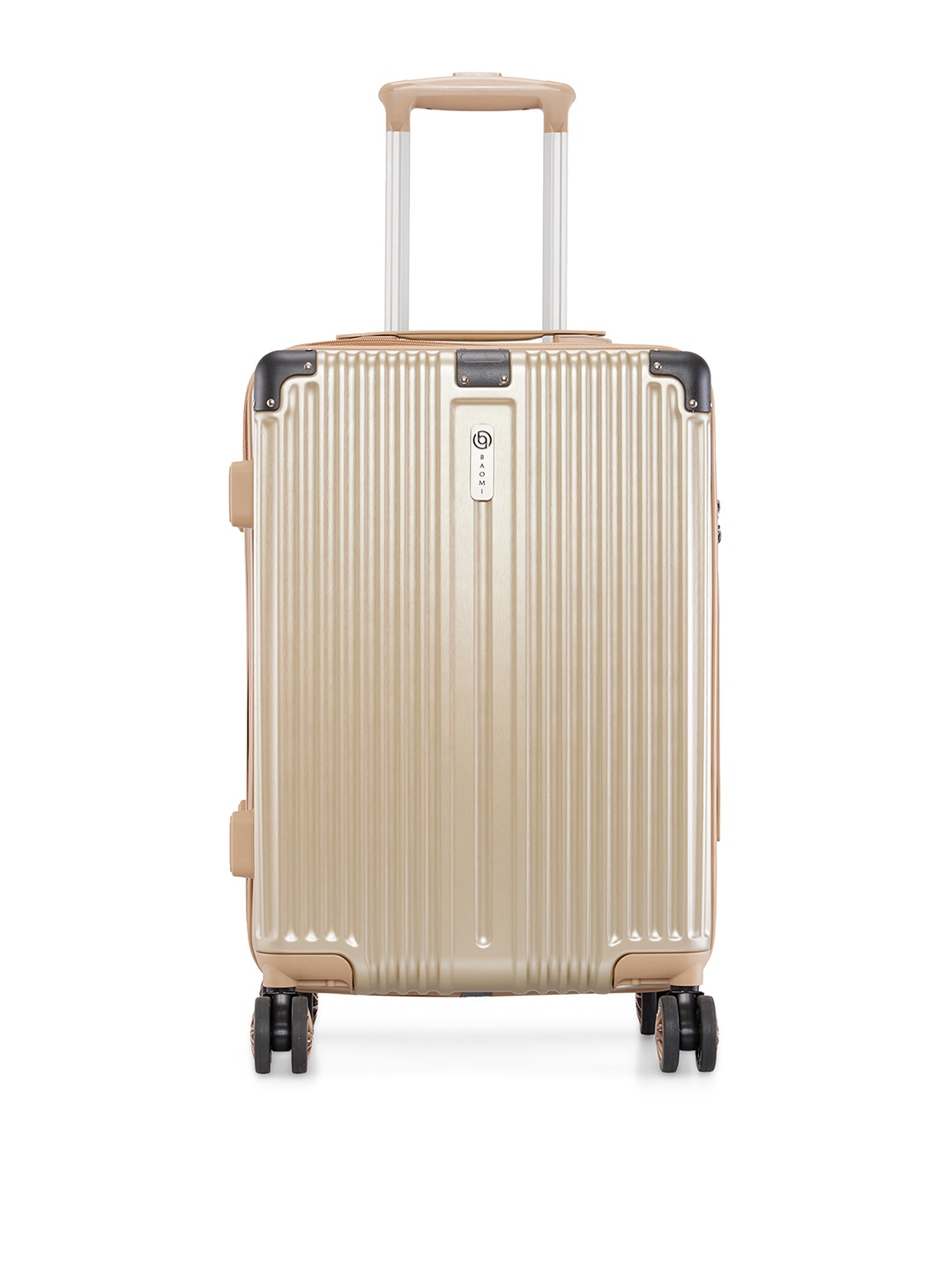 

BAOMI Range Light Brown 22" Cabin Hard Trolley Bag
