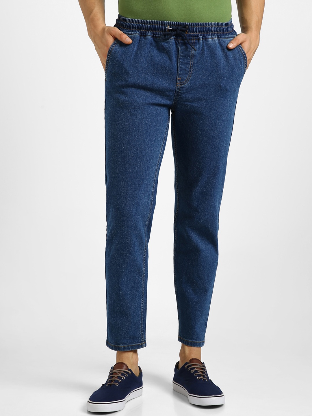 

Urbano Fashion Men Mid-Rise Stretchable Jeans, Blue