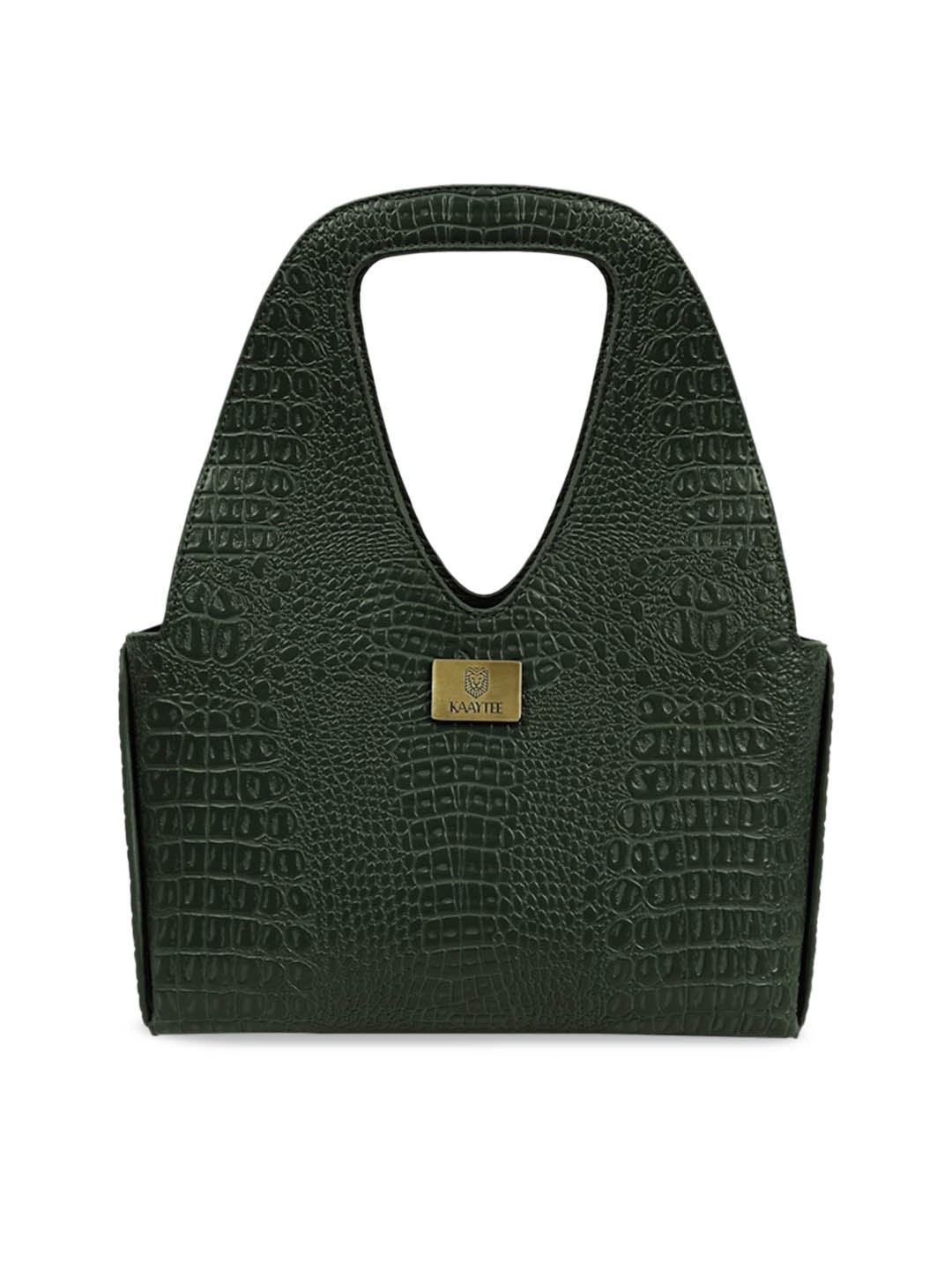 

KAAYTEE Textured Swagger Handheld Bag, Olive