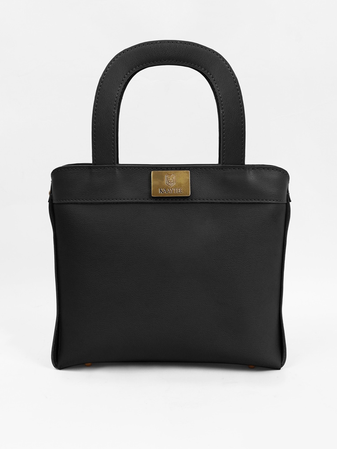 

KAAYTEE Textured Structured Shoulder Bag, Black