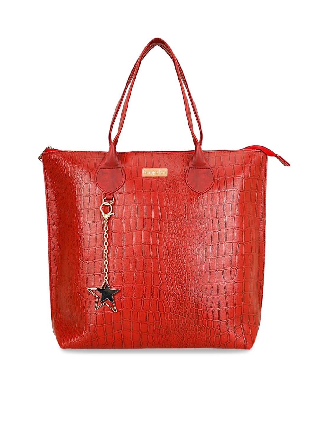 

Berrypeckers Textured Structured Shoulder Bag, Maroon