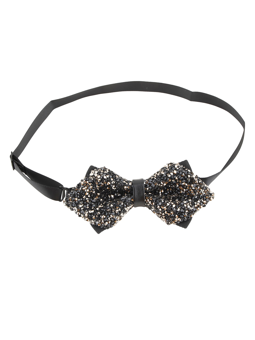 

Alvaro Castagnino Men Embellished Bow Tie, Black