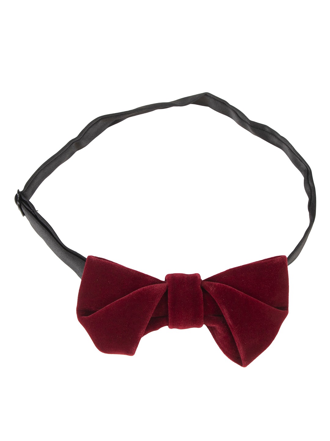 

Alvaro Castagnino Men Velvet Bow Tie, Red