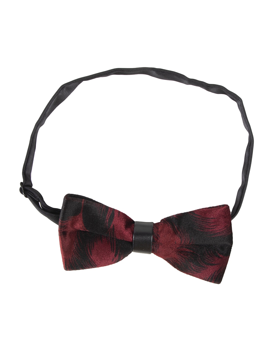 

Alvaro Castagnino Men Printed Bow Tie, Maroon