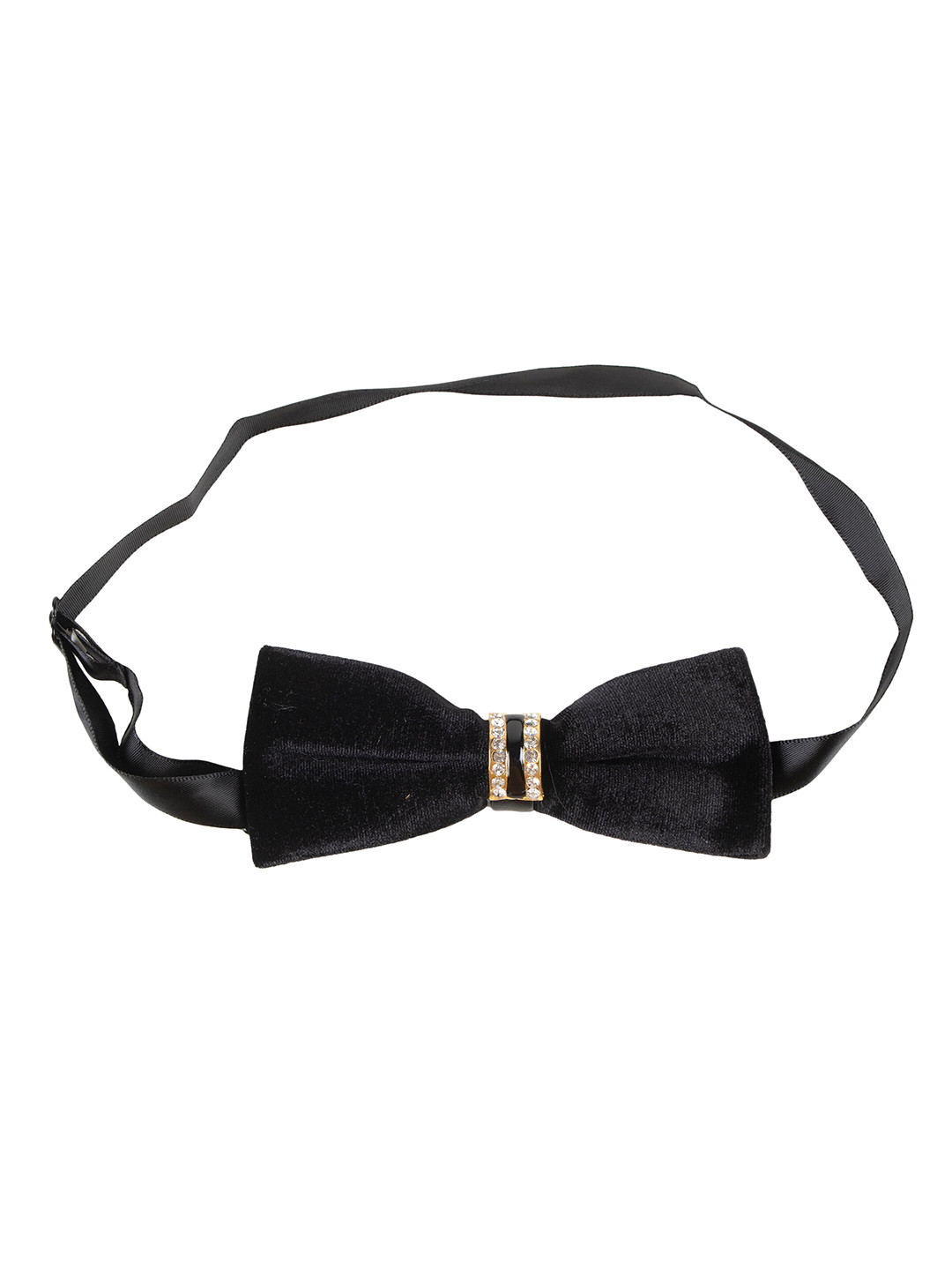 

Alvaro Castagnino Men Embellished Bow Tie, Black