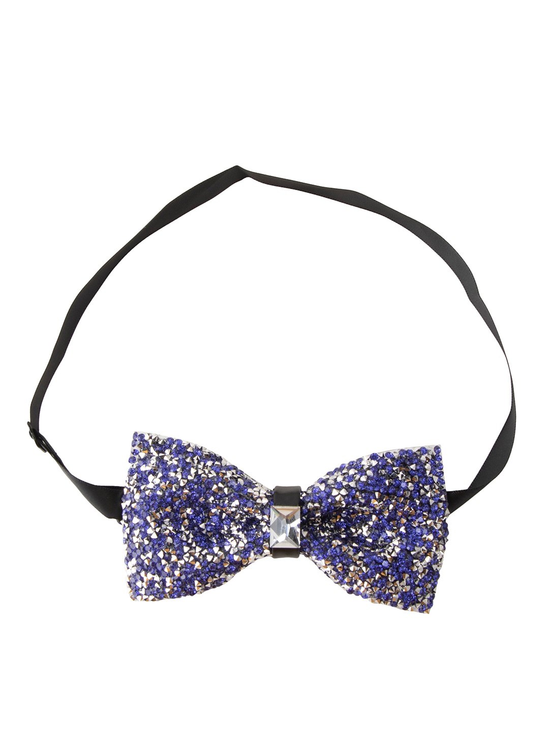 

Alvaro Castagnino Beads & Stones Embellished Bow Tie, Purple