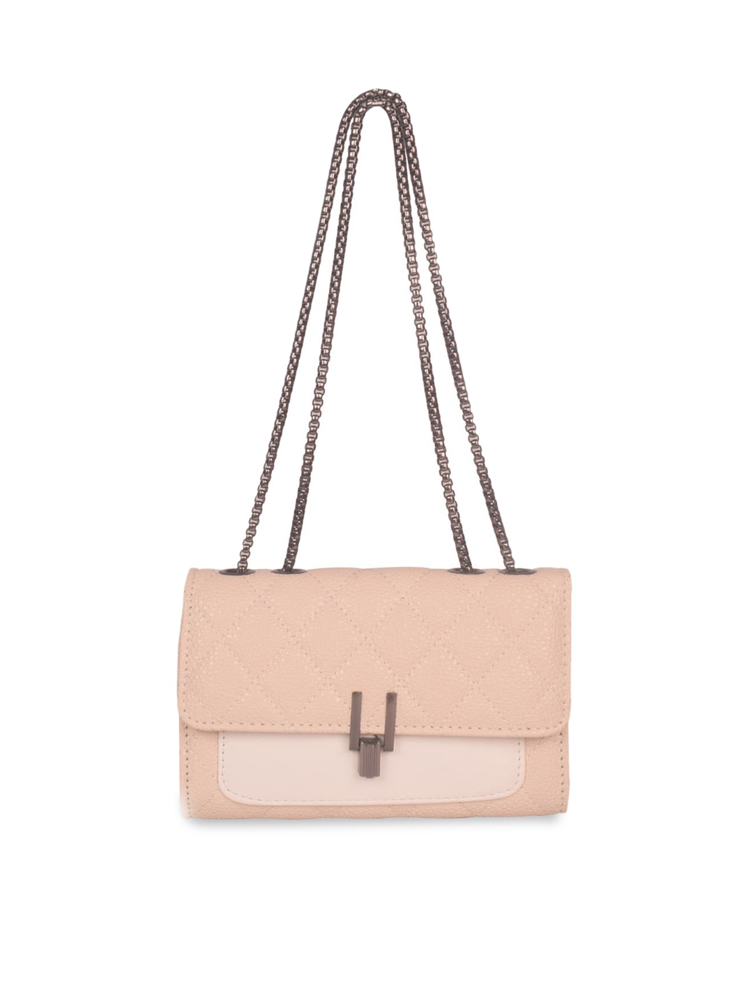 

Bagkok PU Structured Sling Bag, Beige