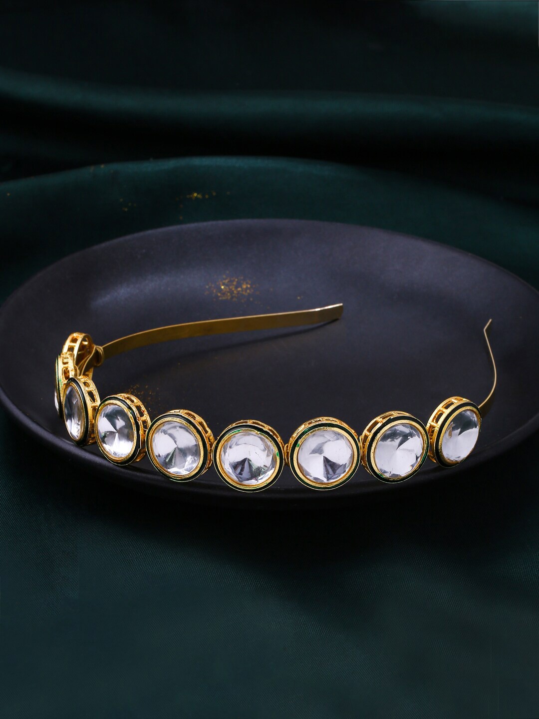 

NVR Embellished Hairband, Gold