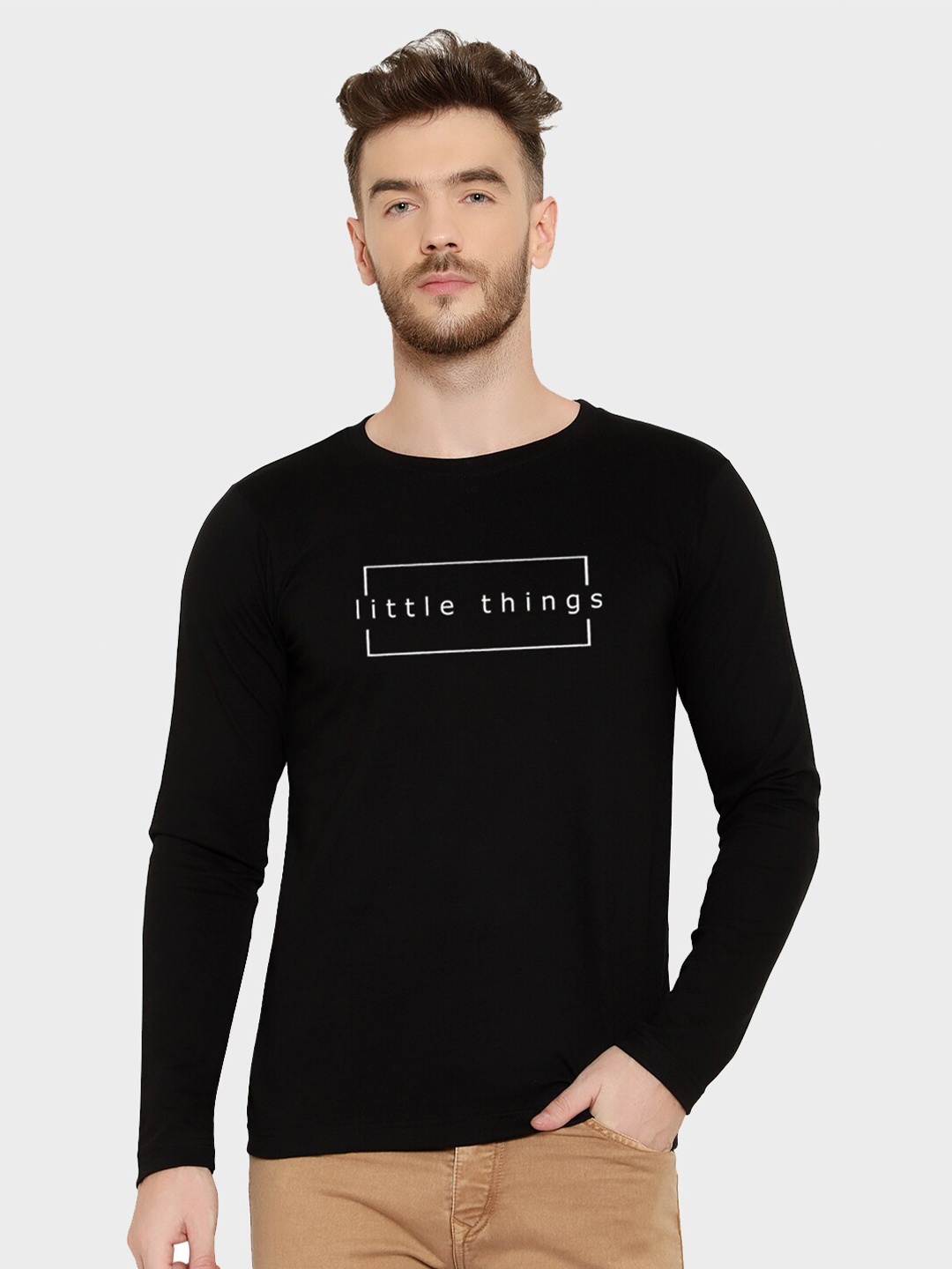 

T-SHIRT TRUCK Men Black Typography T-shirt
