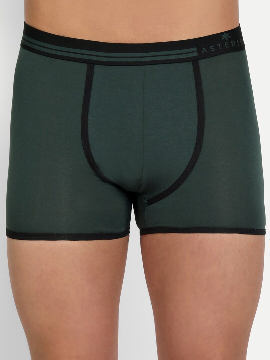 

Asterisk Men Ultra-Soft Micromodal Trunk MTR-FGN-S-02, Green