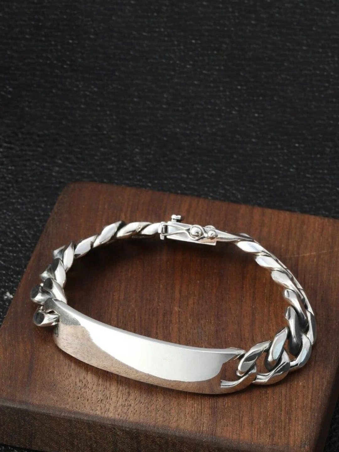 

SALTY Men Mamba Link Bracelet, Silver