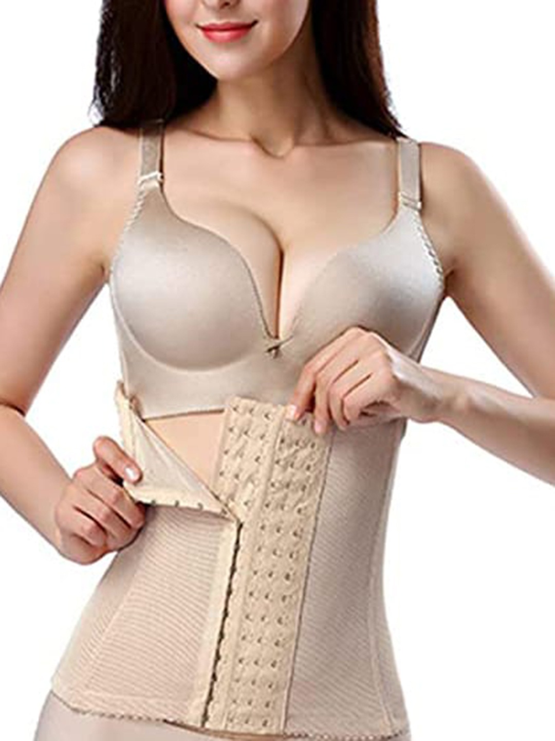 

BRACHY Textured Tummy Shaper, Beige