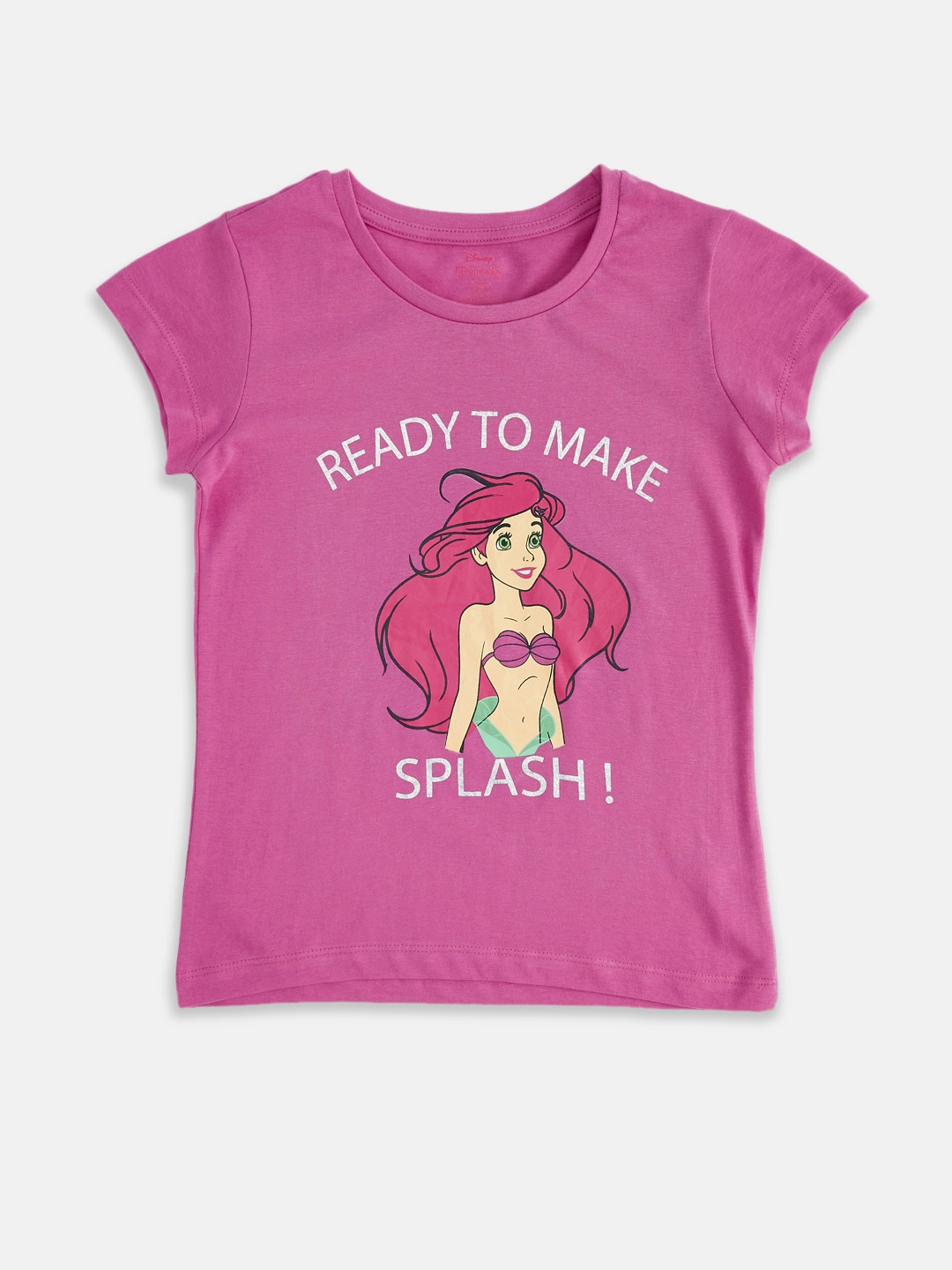 

Pantaloons Junior Girls Fuchsia Printed T-shirt