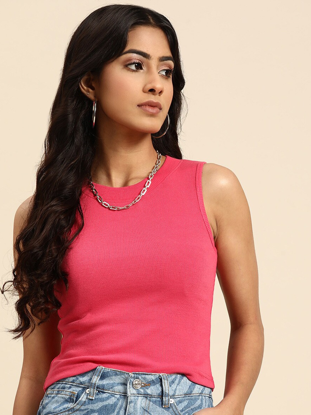 

BAESD Pink Cotton Top