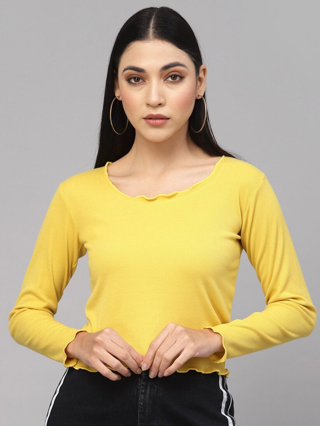 

BAESD Yellow Cotton Top