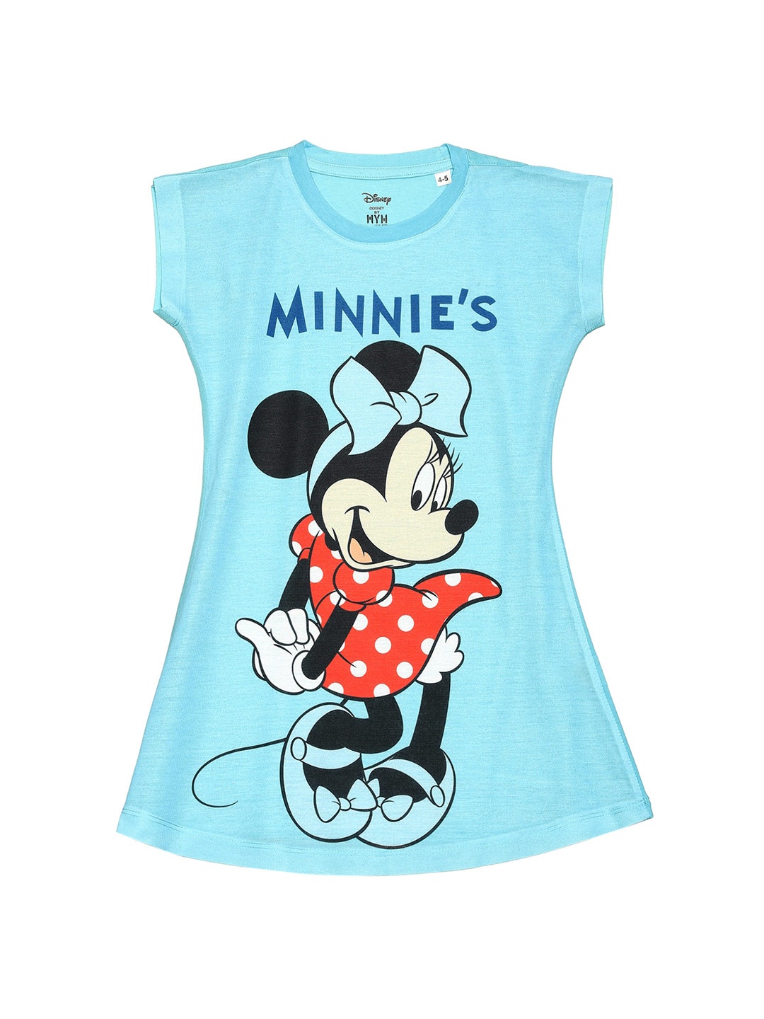 

Wear Your Mind Blue Print T-shirt Dress
