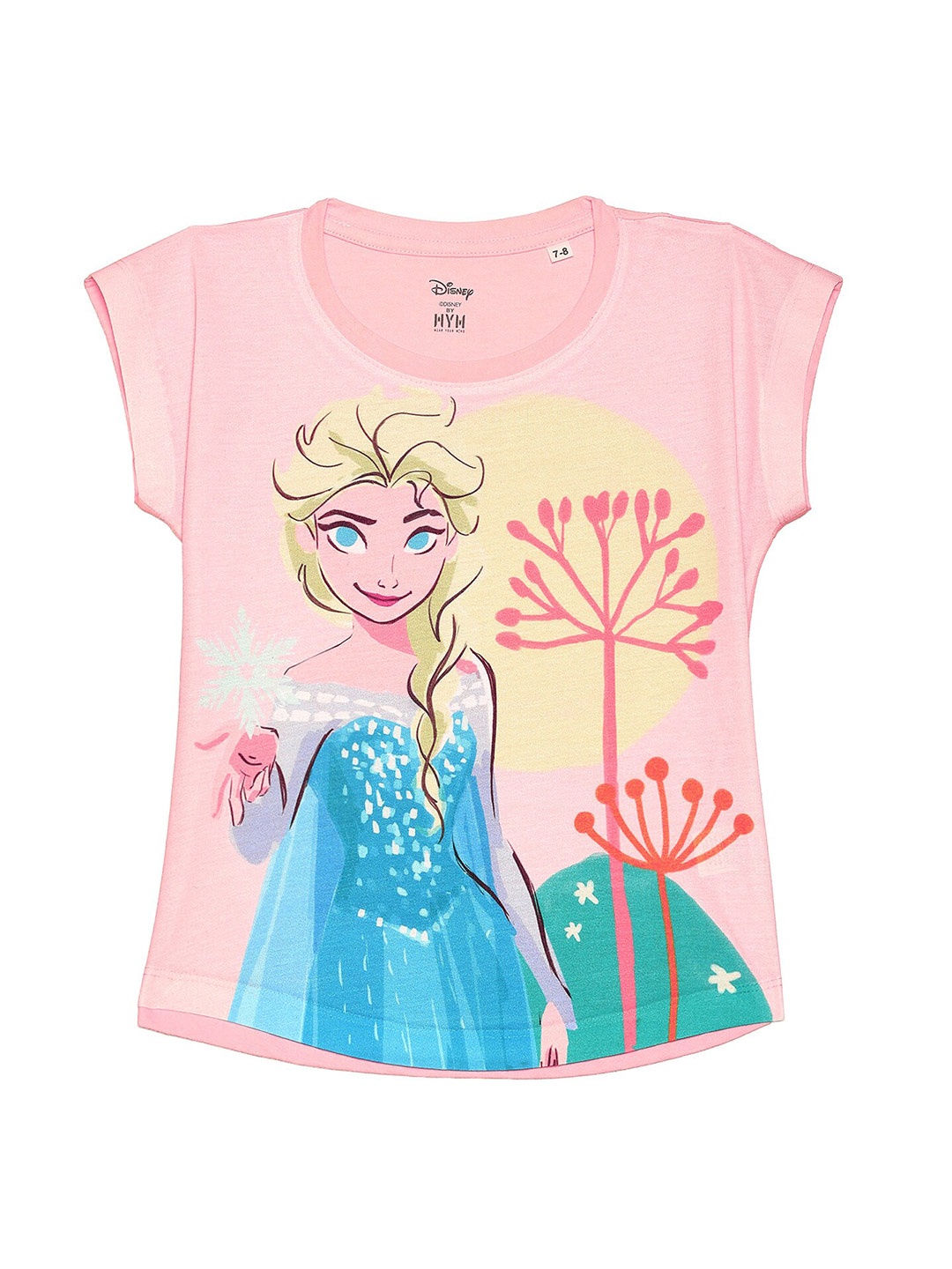 

Wear Your Mind Pink Print Extended Sleeves Top