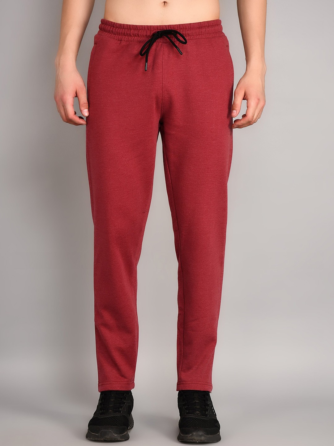 

TIM PARIS Men Regular Fit Track Pants, Red