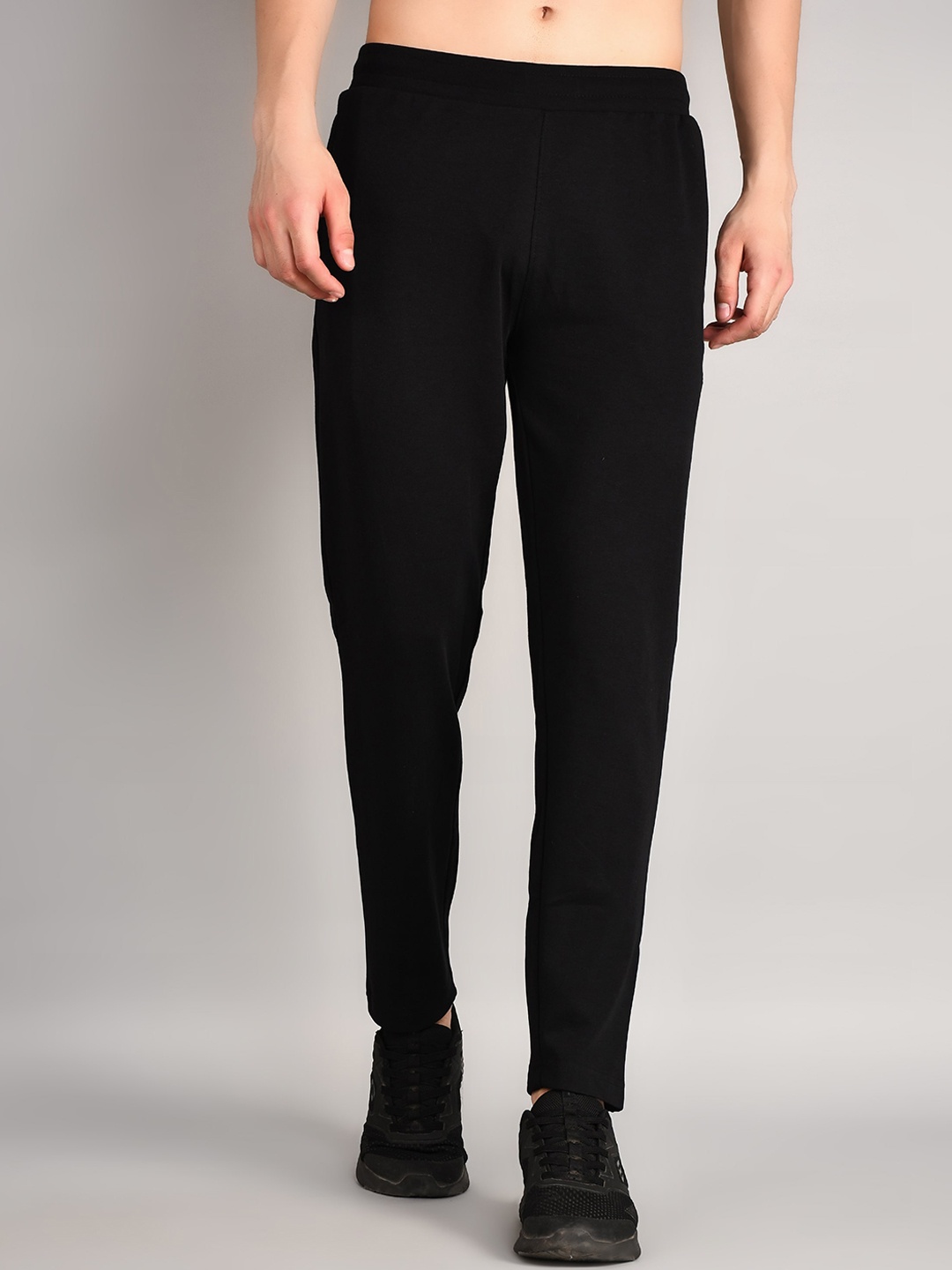 

TIM PARIS Men Regular Fit Track Pants, Black