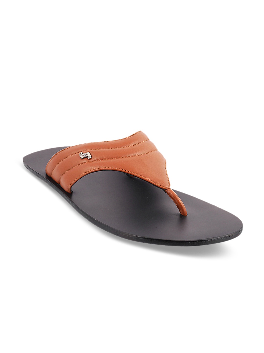 

Mochi Men Tan Comfort Leather Sandals