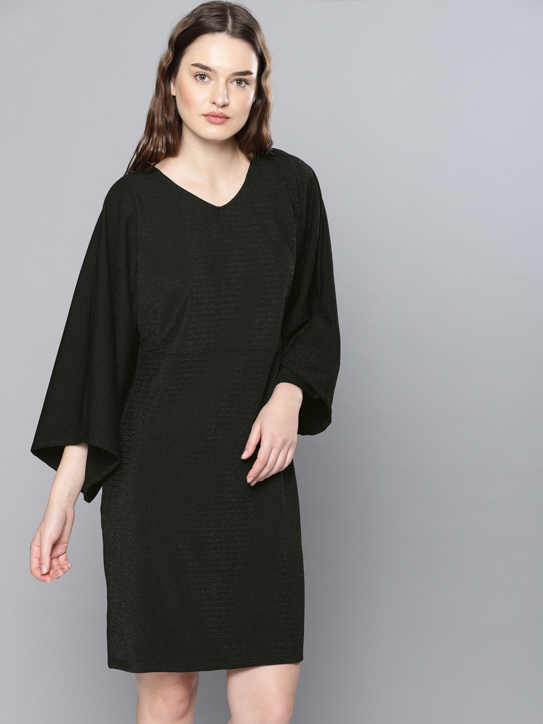 

Mast & Harbour Black Sheath Dress