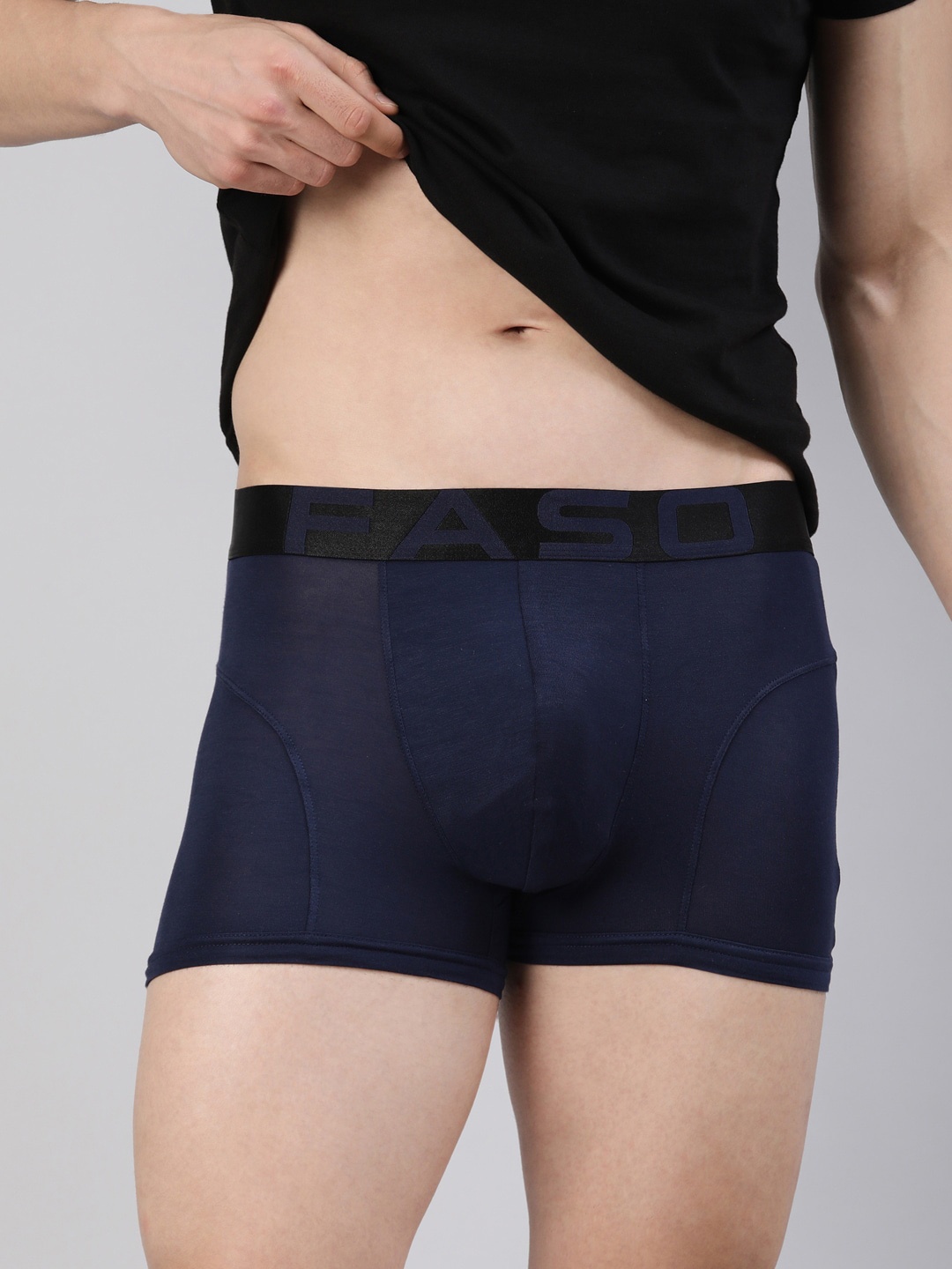 

FASO Modal Cotton Trunk FA3017-NAVY, Navy blue